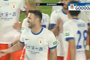 泰山以5-1领先！张岩扑救失误，瓦科轻松射进进球