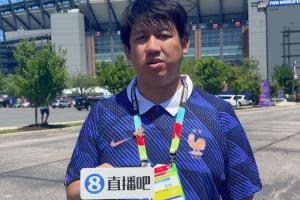 直播吧现场报道|法国对阵巴拉圭，现场气温高达38℃，体感温度超40℃